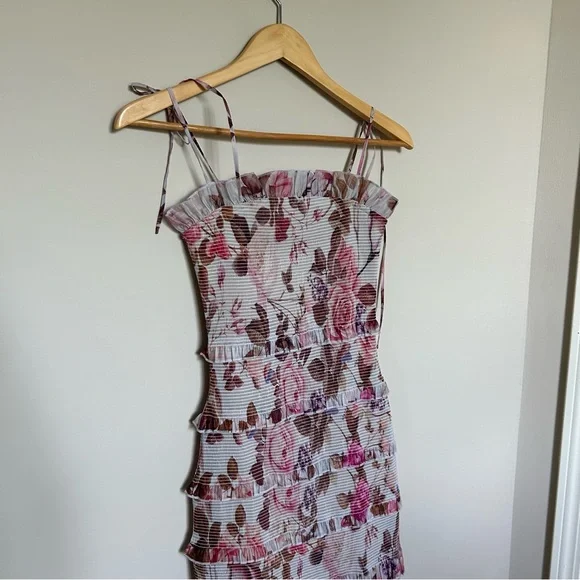 V. Chapman Geranium Dress in Garden Rose - Picture 7 of 14